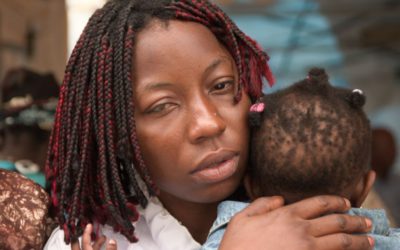 Blind for Over 15 years, Pulcherie has Never Seen Her Young Daughter